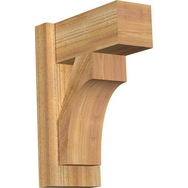 Ekena Millwork Westlake Block Rough Sawn Outlooker, Western Red Cedar, 6"W x 12"D x 16"H OUT06X12X16WTL05RWR - main